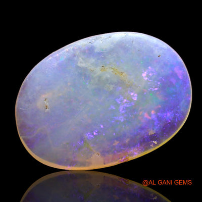 Natural Fire Opal Gemstone 2.00 Cts Loose Oval Cabochon From Australia 14x10x2 mm AD-756