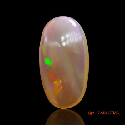 2.00 Cts Natural Australian Fire Opal Loose Gemstone Oval Cabochon 14x8x3 mm AD-757