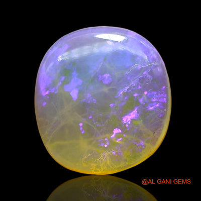 4.00 Cts Natural Australian Fire Opal Oval Cabochon Loose Gemstone For Jewelry 12x11x4 mm AD-758
