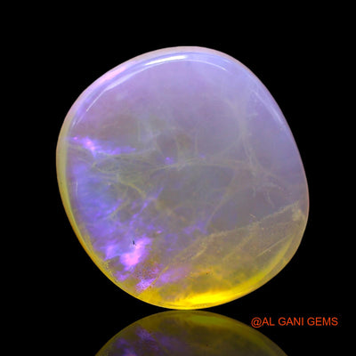 4.00 Cts Natural Australian Fire Opal Oval Cabochon Loose Gemstone For Jewelry 12x11x4 mm AD-758