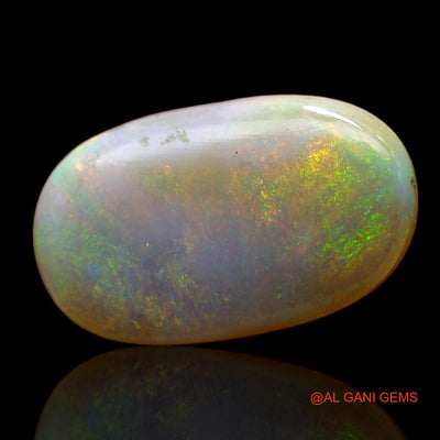 Natural Untreated Fire Opal Loose Gemstone Oval Cabochon From Australia 4.00 Cts 14x8x4 mm AD-75