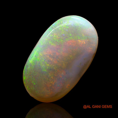 Natural Untreated Fire Opal Loose Gemstone Oval Cabochon From Australia 4.00 Cts 14x8x4 mm AD-75