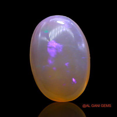 Natural Fire Opal Gemstone 4.00 Cts Loose Oval Cabochon From Australia 13x9x5 mm AD-760