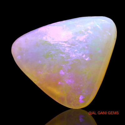2.00 Cts Natural Australian Fire Opal Loose Gemstone Trillion Cabochon 12x10x3 mm AD-762
