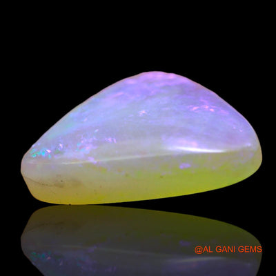 2.00 Cts Natural Australian Fire Opal Loose Gemstone Trillion Cabochon 12x10x3 mm AD-762