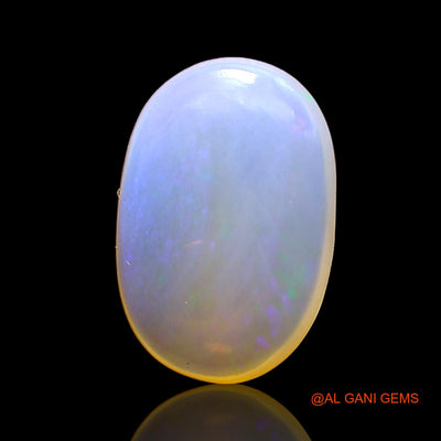 3.00 Cts Unheated Australian Fire Opal Loose Gemstone Oval Cabochon Natural 13x8x4 mm AD-764