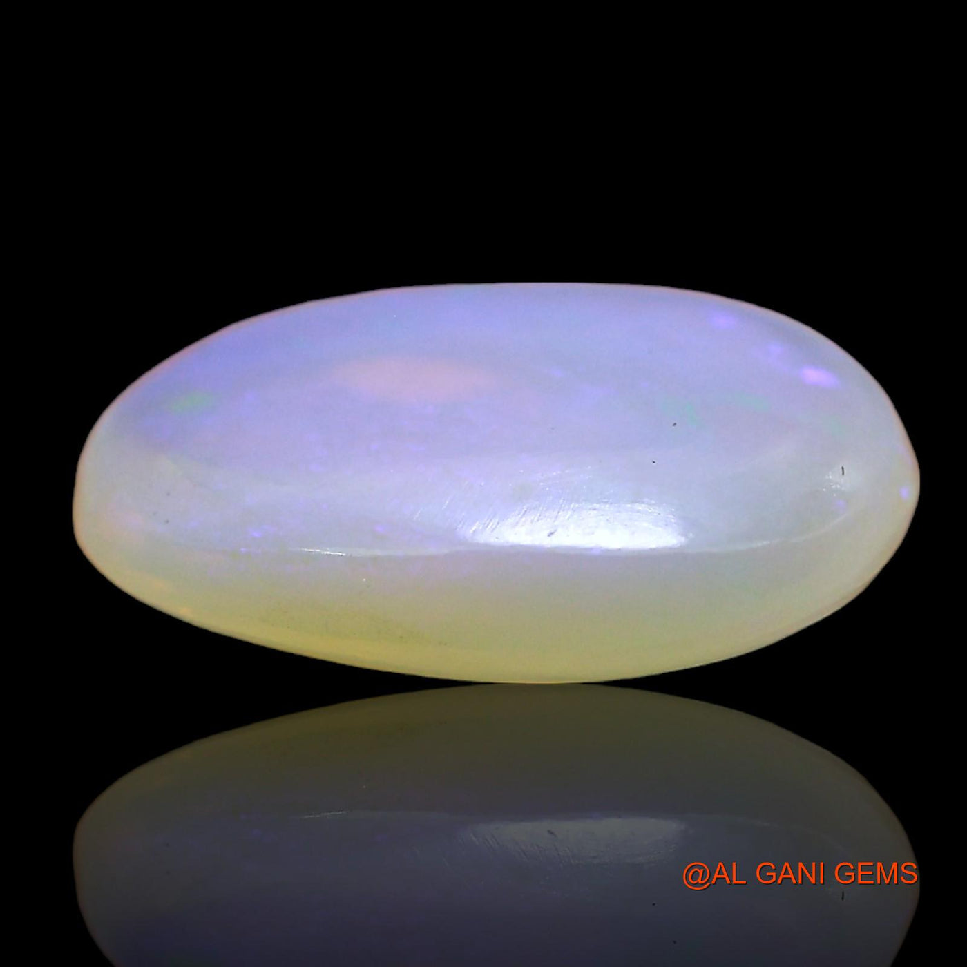 3.00 Cts Unheated Australian Fire Opal Loose Gemstone Oval Cabochon Natural 13x8x4 mm AD-764