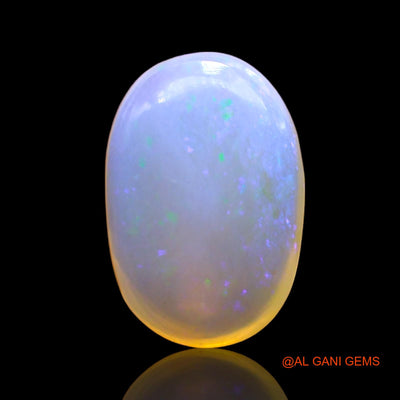 3.00 Cts Unheated Australian Fire Opal Loose Gemstone Oval Cabochon Natural 13x8x4 mm AD-764