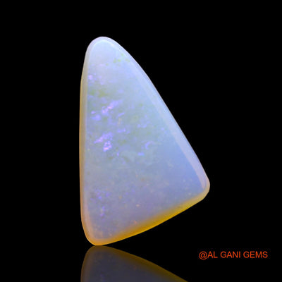 2.00 Cts Natural Australian Fire Opal Loose Gemstone Trillion Cabochon 13x8x3 mm AD-767