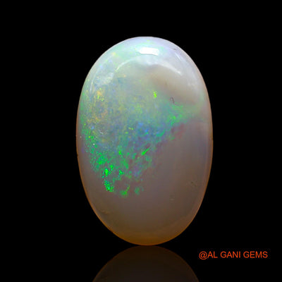 3.00 Cts Unheated Australian Fire Opal Loose Gemstone Oval Cabochon Natural 14x9x3 mm AD-76