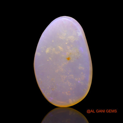 Natural Fire Opal Gemstone 2.00 Cts Loose Fancy Cabochon From Australia 14x9x3 mm AD-775