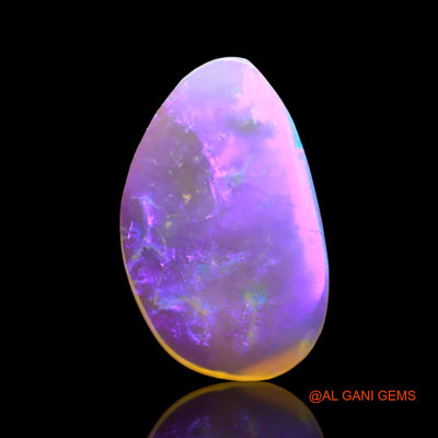 Natural Untreated Fire Opal Loose Gemstone Fancy Cabochon From Australia 1.00 Cts 14x8x2 mm AD-776