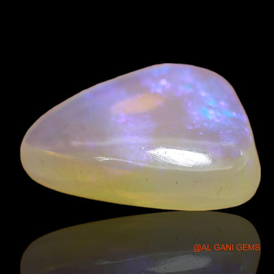 2.00 Cts Natural Australian Fire Opal Loose Gemstone Trillion Cabochon 12x10x3 mm AD-778