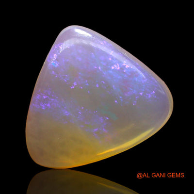 2.00 Cts Natural Australian Fire Opal Loose Gemstone Trillion Cabochon 12x10x3 mm AD-778