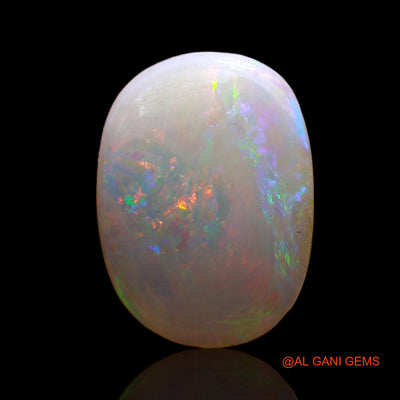 2.00 Cts Natural Australian Fire Opal Loose Gemstone Oval Cabochon 14x10x2 mm AD-77