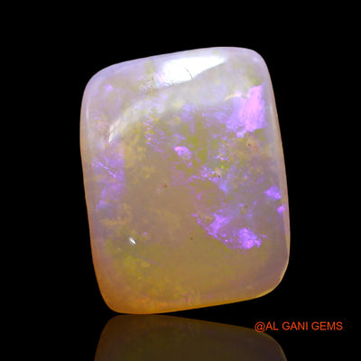 2.00 Cts Natural Australian Fire Opal Loose Gemstone Square Cabochon 11x9x3 mm AD-781