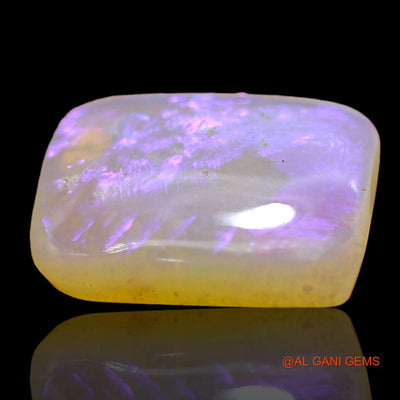 2.00 Cts Natural Australian Fire Opal Loose Gemstone Square Cabochon 11x9x3 mm AD-781