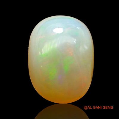 Natural Untreated Fire Opal Loose Gemstone Oval Cabochon From Australia 4.00 Cts 12x9x5 mm AD-785