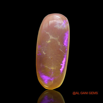 2.00 Cts Natural Australian Fire Opal Loose Gemstone Oval Cabochon 15x6x3 mm AD-786