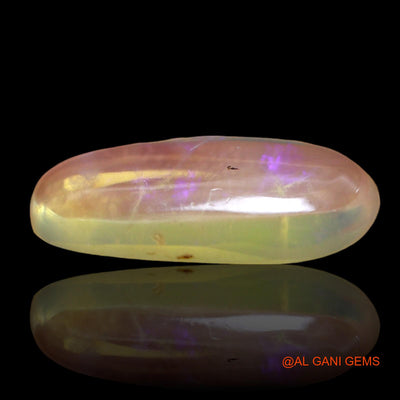 2.00 Cts Natural Australian Fire Opal Loose Gemstone Oval Cabochon 15x6x3 mm AD-786