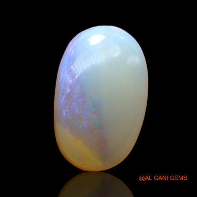 2.00 Cts Natural Australian Fire Opal Loose Gemstone Oval Cabochon 12x8x4 mm AD-787