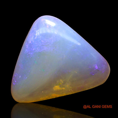 2.00 Cts Natural Australian Fire Opal Loose Gemstone Trillion Cabochon 12x9x3 mm AD-788