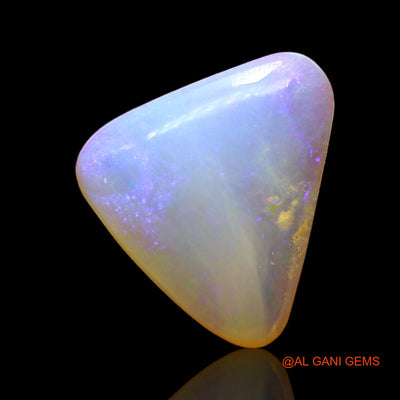 2.00 Cts Natural Australian Fire Opal Loose Gemstone Trillion Cabochon 12x9x3 mm AD-788