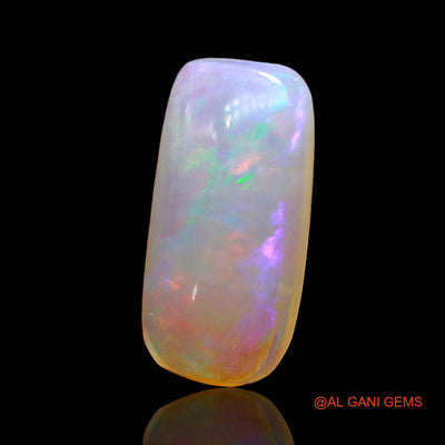 2.00 Cts Natural Australian Fire Opal Fancy Cabochon Loose Gemstone For Jewelry 13x6x3 mm AD-789