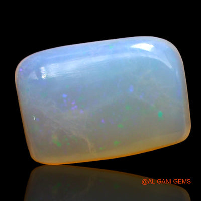 2.00 Cts Natural Australian Fire Opal Loose Gemstone Square Cabochon 11x8x3 mm AD-790