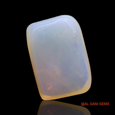2.00 Cts Natural Australian Fire Opal Loose Gemstone Square Cabochon 11x8x3 mm AD-790