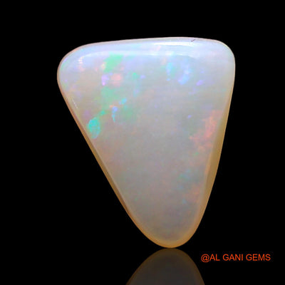 2.00 Cts Unheated Australian Fire Opal Loose Gemstone Trillion Cabochon Natural 10x9x3 mm AD-797