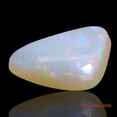2.00 Cts Unheated Australian Fire Opal Loose Gemstone Trillion Cabochon Natural 10x9x3 mm AD-797