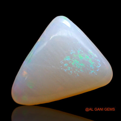 2.00 Cts Unheated Australian Fire Opal Loose Gemstone Trillion Cabochon Natural 10x9x3 mm AD-797