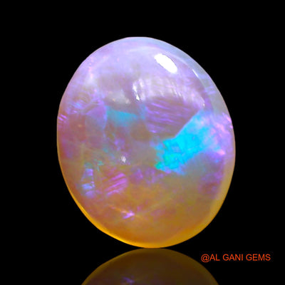Natural Untreated Fire Opal Loose Gemstone Oval Cabochon From Australia 1.00 Cts 11x9x3 mm AD-799