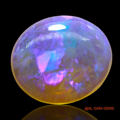 Natural Untreated Fire Opal Loose Gemstone Oval Cabochon From Australia 1.00 Cts 11x9x3 mm AD-799