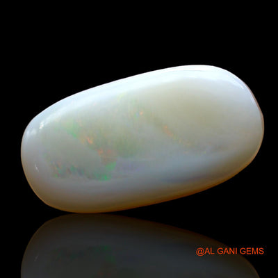 Natural Untreated Fire Opal Loose Gemstone Oval Cabochon From Australia 7.00 Cts 20x10x5 mm AD-801