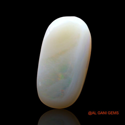Natural Untreated Fire Opal Loose Gemstone Oval Cabochon From Australia 7.00 Cts 20x10x5 mm AD-801