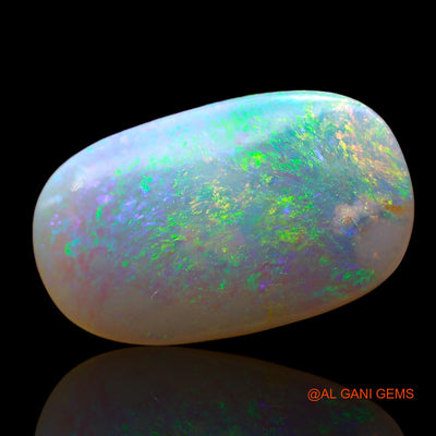 5.00 Cts Natural Australian Fire Opal Loose Gemstone Oval Cabochon 18x11x3 mm AD-805