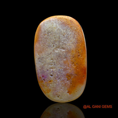 5.00 Cts Natural Australian Fire Opal Loose Gemstone Oval Cabochon 18x11x3 mm AD-805