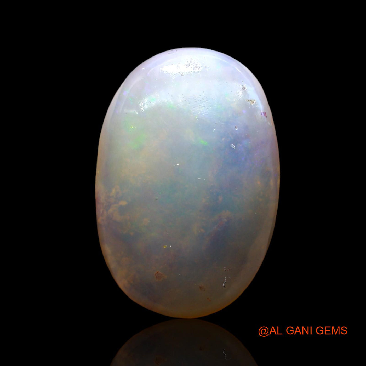 6.00 Cts Natural Australian Fire Opal Loose Gemstone Oval Cabochon 17x12x4 mm AD-806