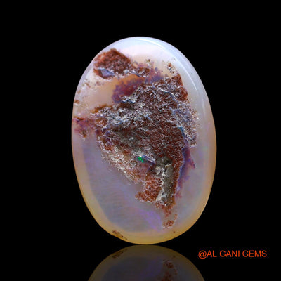 6.00 Cts Natural Australian Fire Opal Loose Gemstone Oval Cabochon 17x12x4 mm AD-806