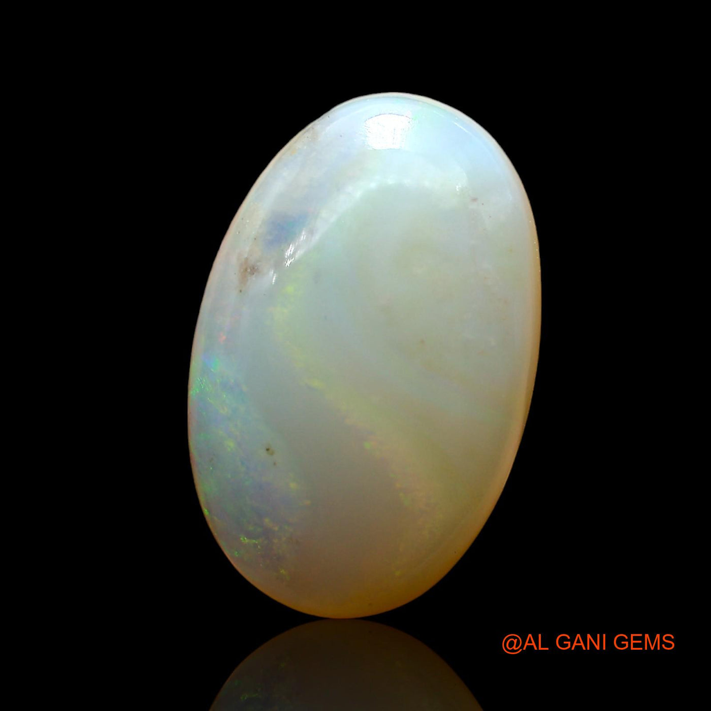 Natural Untreated Fire Opal Loose Gemstone Oval Cabochon From Australia 7.00 Cts 18x11x5 mm AD-808
