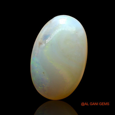 Natural Untreated Fire Opal Loose Gemstone Oval Cabochon From Australia 7.00 Cts 18x11x5 mm AD-808