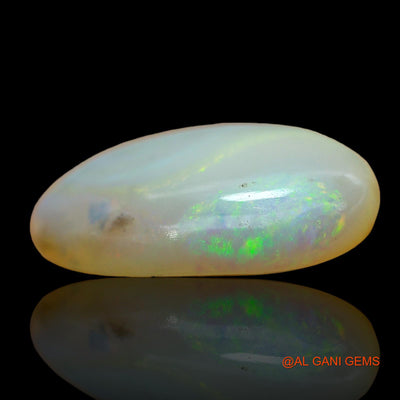 Natural Untreated Fire Opal Loose Gemstone Oval Cabochon From Australia 7.00 Cts 18x11x5 mm AD-808