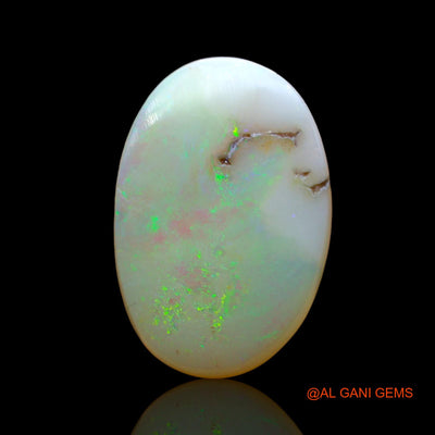 Natural Untreated Fire Opal Loose Gemstone Oval Cabochon From Australia 5.00 Cts 17x12x4 mm AD-809
