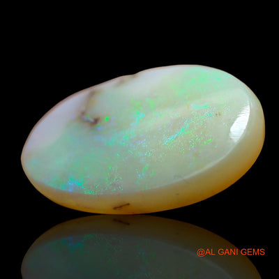Natural Untreated Fire Opal Loose Gemstone Oval Cabochon From Australia 5.00 Cts 17x12x4 mm AD-809
