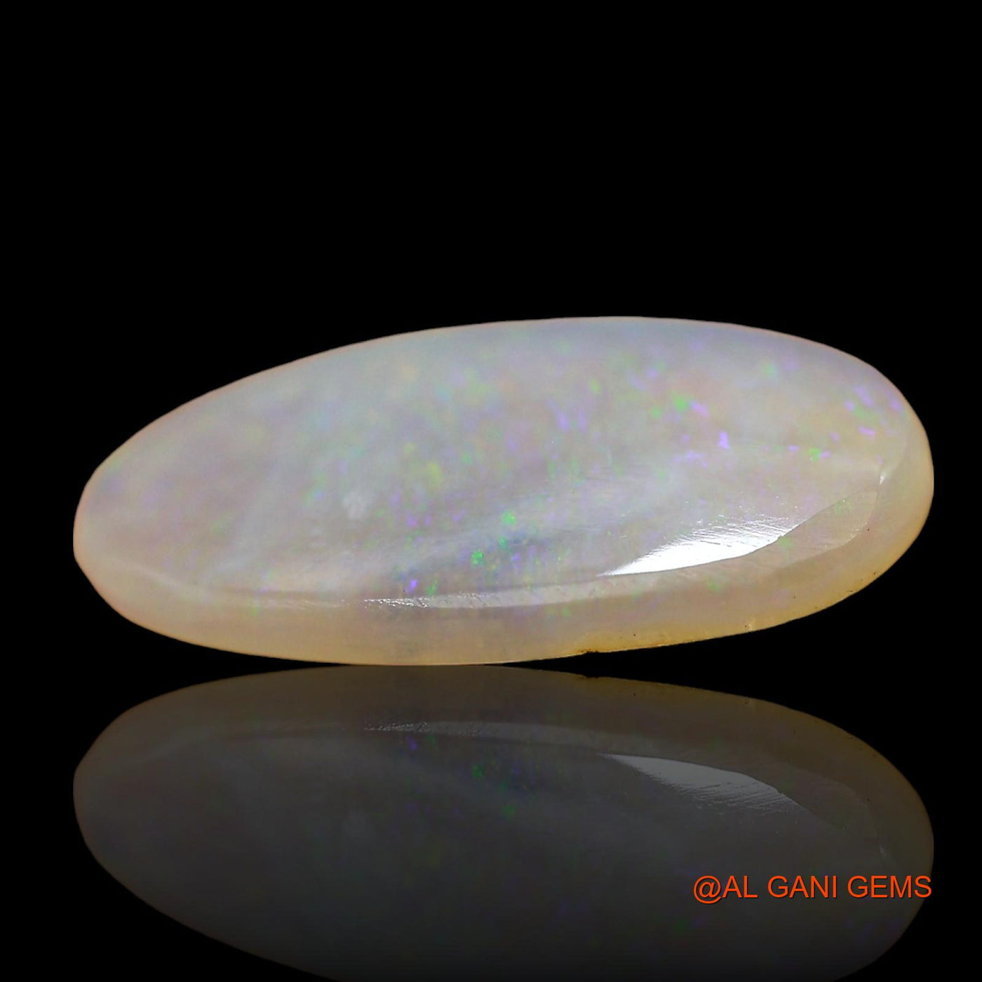 4.00 Cts Natural Australian Fire Opal Oval Cabochon Loose Gemstone For Jewelry 17x10x3 mm AD-813