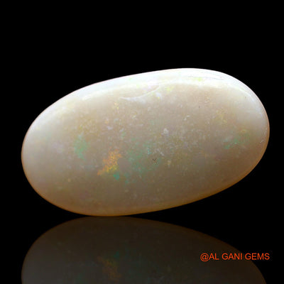 3.00 Cts Unheated Australian Fire Opal Loose Gemstone Oval Cabochon Natural 19x10x2 mm AD-814