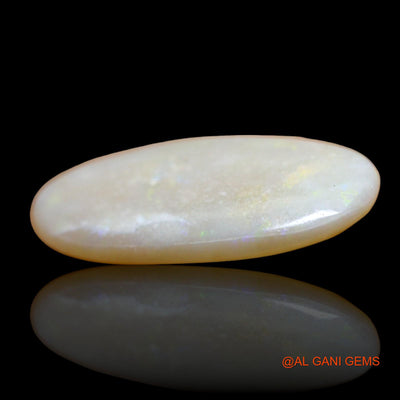3.00 Cts Unheated Australian Fire Opal Loose Gemstone Oval Cabochon Natural 19x10x2 mm AD-814