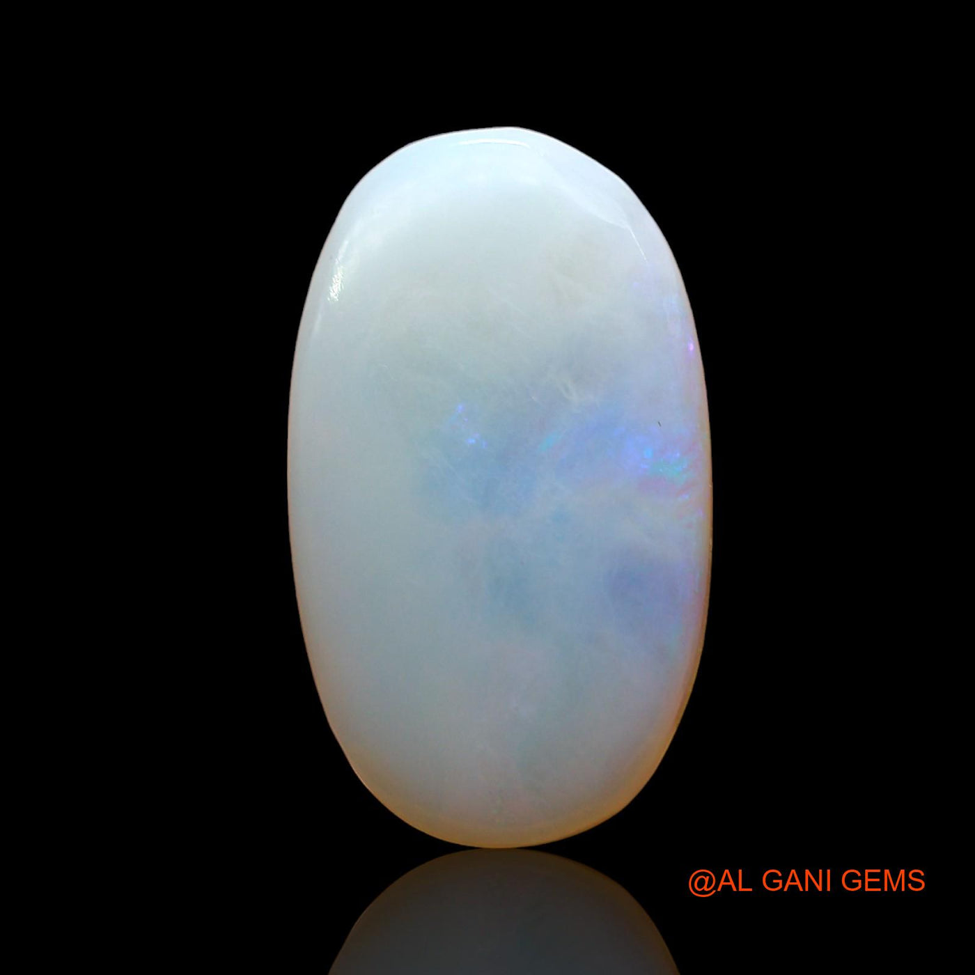 4.00 Cts Unheated Australian Fire Opal Loose Gemstone Oval Cabochon Natural 18x10x3 mm AD-815